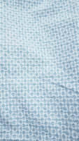 54" Wide Printed Fabric Teal Speckle