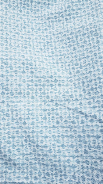 54" Wide Printed Fabric Teal Speckle