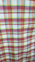 Bar Harbor 100% Cotton  54 inch Wide Plaid