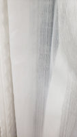 Martha Window sunset sheer Grommet Panel 50x108 inch Cool White