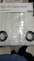 MarthaWindow™ Candid Stripe Sheer
Color White 50 x 95 long