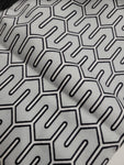 Maze Work | Dove Fabric 54" wide - Robert Allen