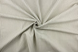 Magnolia Home Fashions POLO STRIPE STORM Stripe Print Upholstery And Drapery Fabric, Ticking
