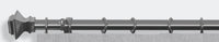 Square Finials, 1 1/8" Bayview Collection - Finials - 28F11  White