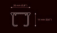 K S Tracks Manual Curtain Track Set, For Wave Drapery