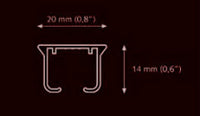 Ks Tracks, 90 Degree Bend, 6 inch Radius