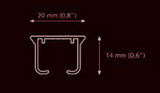 Ks Tracks, 90 Degree Bend, 6 inch Radius