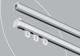 Ks Tracks Manual Curtain Track (Set) For Pleated Drapery
