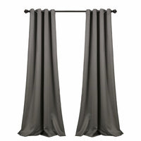 Ketterman Solid Blackout Thermal Grommet Window Panels (Set of 2) See More by Everly Quinn