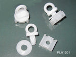 End Stop, Channel style Manual Curtain Tracks ( Set of 2 )