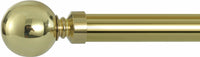 Telescopic Curtain Rod and Hardware Set 84 - 156inches,  (SALE ITEM) 1  1/8 Diameter