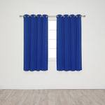 Fire Rated Can ulc /109 Panel 52 X 72 In Blue With Grommets, Drapery King Toronto