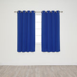 Fire Rated Can ulc /109 Panel 52 X 72 In Blue With Grommets, Drapery King Toronto