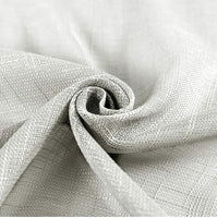 Grommet Linen Look Lined Color Gray 50 x 108 long Zenia