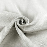 Grommet Linen Look Lined Color Gray 50 x 108 long Zenia