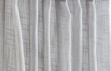 Grommet Linen Look Lined Color Gray 50 x 108 long Zenia