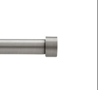 (11 Colors) 1 1/8" (28mm) Diameter Solid Metal Pole 6 - 8 - 10 -12 Foot, Curtain Rods