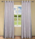 Silka Panel with Grommets - 54"W x 96"H   Light Grey