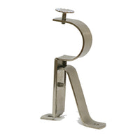 6 Foot 1 3/8" (35mm) Diameter Metal Curtain Rod Brushed Nickel