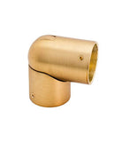 Brushed Brass Elbow 