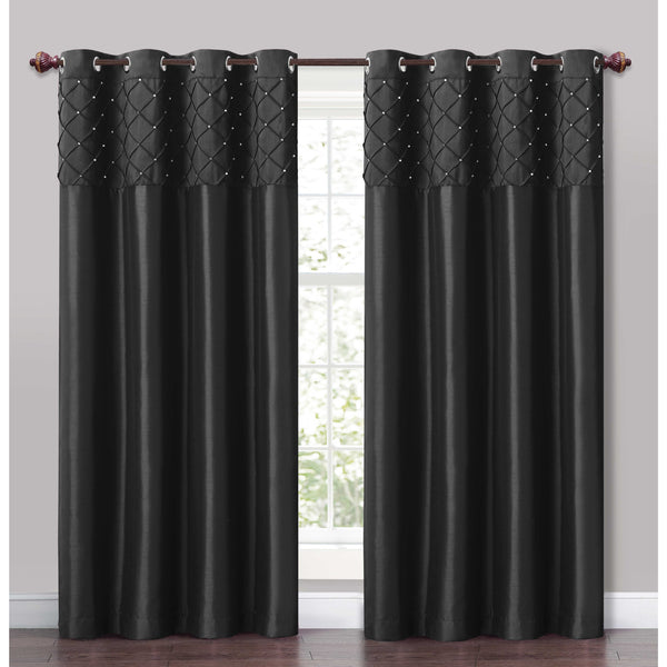 VCNY Roxanne Pintuck Curtain Panel $39.99CAD