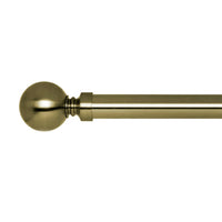 Curtain Rod Long Set Extendable 80cm to 300cm Ball End