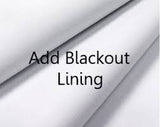 Roc-Lon Blackout Drapery Lining White Fabric Drapery King Toronto