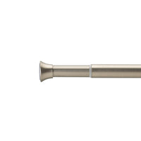 Umbra 244925-410-REM Chroma Tension Rod – Adjustable Tension Curtain Rod for Curtains and Sheer Curtains, 54 to 90 Inches, Nickel, Drapery King Toronto