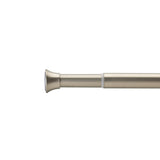 Umbra 244925-410-REM Chroma Tension Rod – Adjustable Tension Curtain Rod for Curtains and Sheer Curtains, 54 to 90 Inches, Nickel, Drapery King Toronto