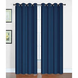 Solid Color Blackout Thermal Grommet Curtain Panels $25  each at Drapery King Toronto