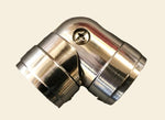 Elbow (Socket) Corner 1 3/8" (35mm) Curtain Rod, Elbow for angle, bay, corner window, Drapery King Toronto