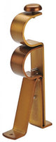 Bronze Double Bracket for 1 3/8" Curtain Rod ~ Each LDBK