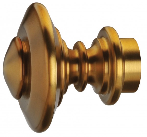 Stuart Bronze Finial for 1 3/8" Curtain Rod~Pair LFN6