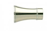 Ellen Finial for 1 1/8" Curtain Rod ~ Pair CFN2