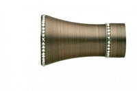 Ellen Finial for 1 1/8" Curtain Rod ~ Pair CFN2