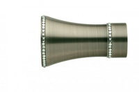 Ellen Finial for 1 1/8" Curtain Rod ~ Pair CFN2