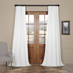 Faux silk taffeta curtains | dupioni silk curtain panels | Lined - 54"W x 120"H  Lilac