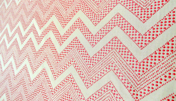 Jacquard drapery and upholstery gabric