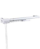 Design White Heavy Duty Traverse Rod (Left Open) 66 to 120"