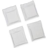 4-Pack Drapery Tab Weights in White  5/8" W-03