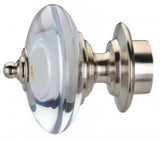 Regal Acrylic/Bronze Finials for 1 3/8" Curtain Rod~Pair LFN1