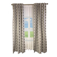 Embroidered Curtains, Lined thermal, Drapery King Toronto