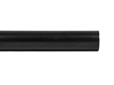 Solid Metal Pole 6 - 8 - 10 -12 Foot (Matte Black) 1 1/8" (28mm) Diameter , Curtain Rods