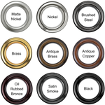 Drapery Grommets, By Drapery King Toronto 416-783-7373