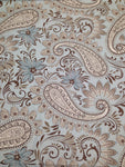 RICHLOOM NAVODARI PAISLEY MOONSTONE BLUE FLORAL MULTIUSE FABRIC BY THE YARD 54"W