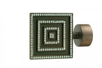 Wattens Swarovski Crystal Finial for 1 1/8" Curtain Rod~Each

