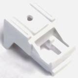 Slide-In Snap in Brackets For Bendable Aluminum Velcro Track