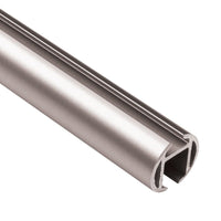 Channel Rod 96 Inch MANUAL CURTAIN Rod (1 3/8") 35mm 7 Colors "Rod" (Solid)